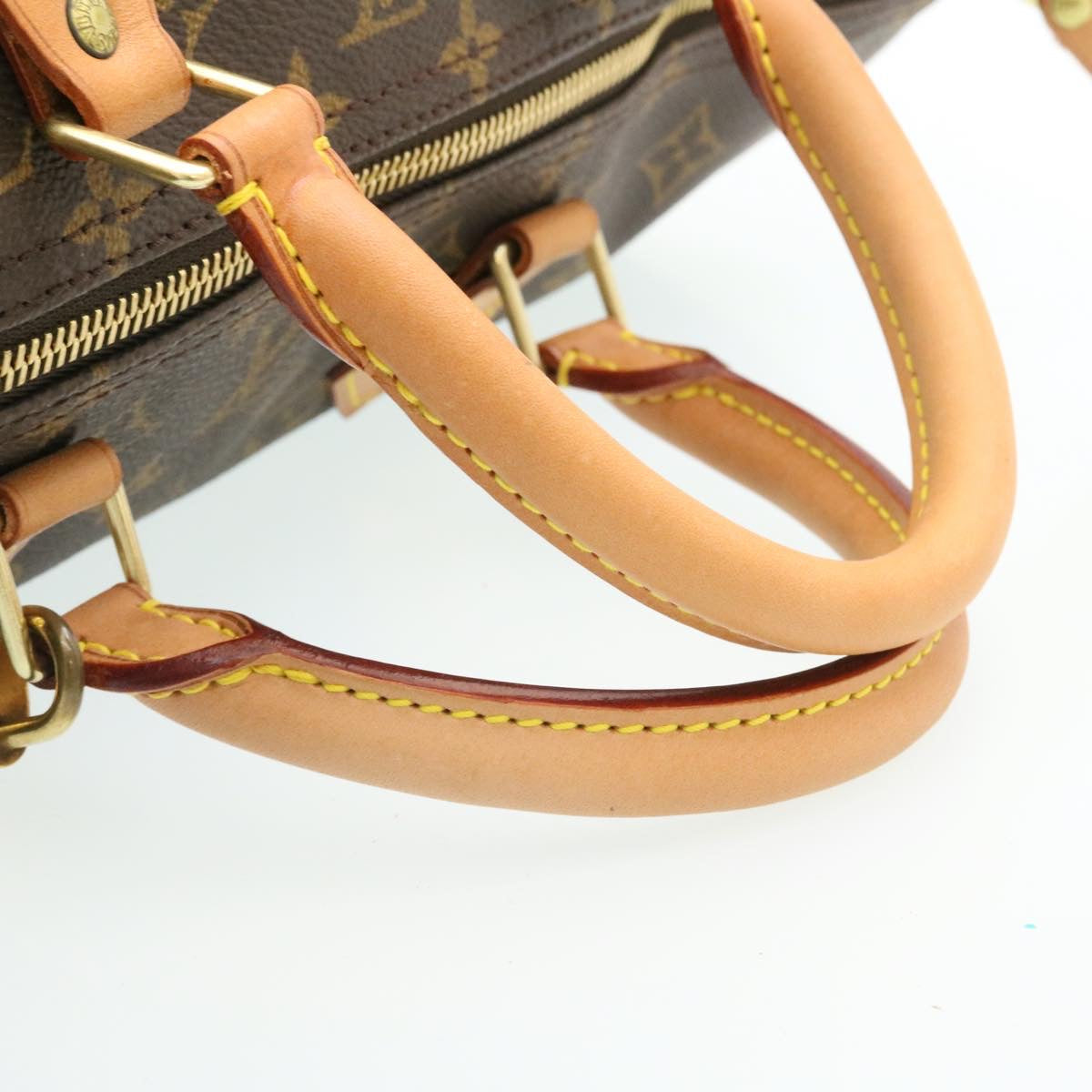 Louis Vuitton Brown Canvas Speedy 40 handbag bag
