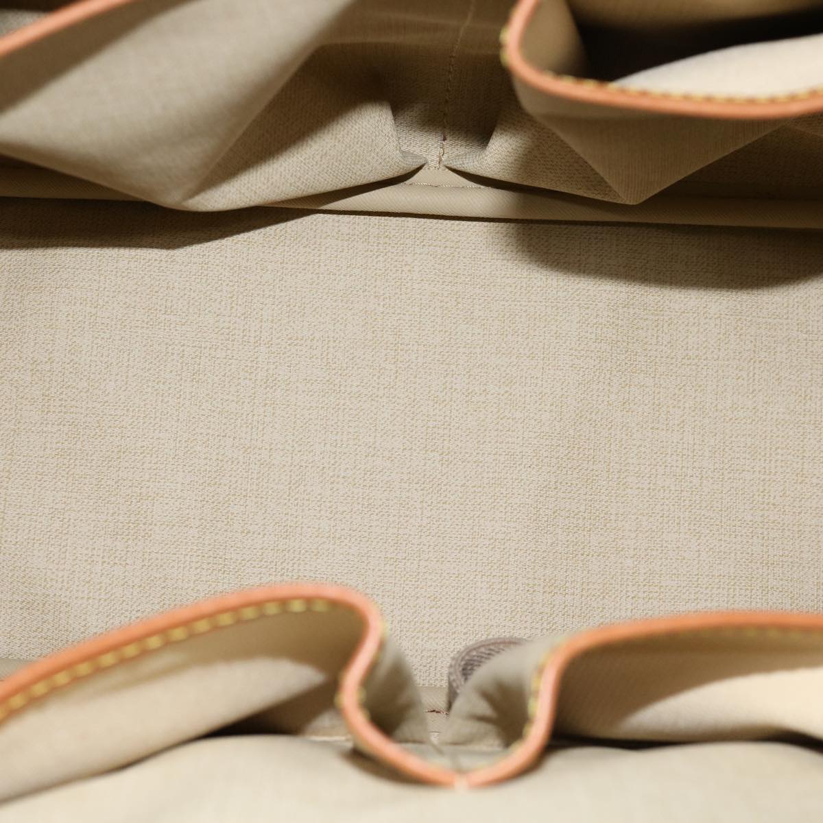 Louis Vuitton Brown Canvas Deauville handbag bag