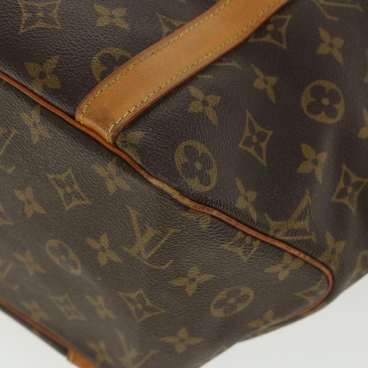 Louis Vuitton Brown Canvas SAC SHOPPING shoulder bag