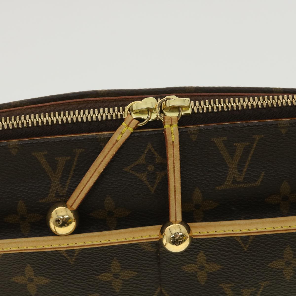 Louis Vuitton Brown Canvas Popincourt shoulder bag