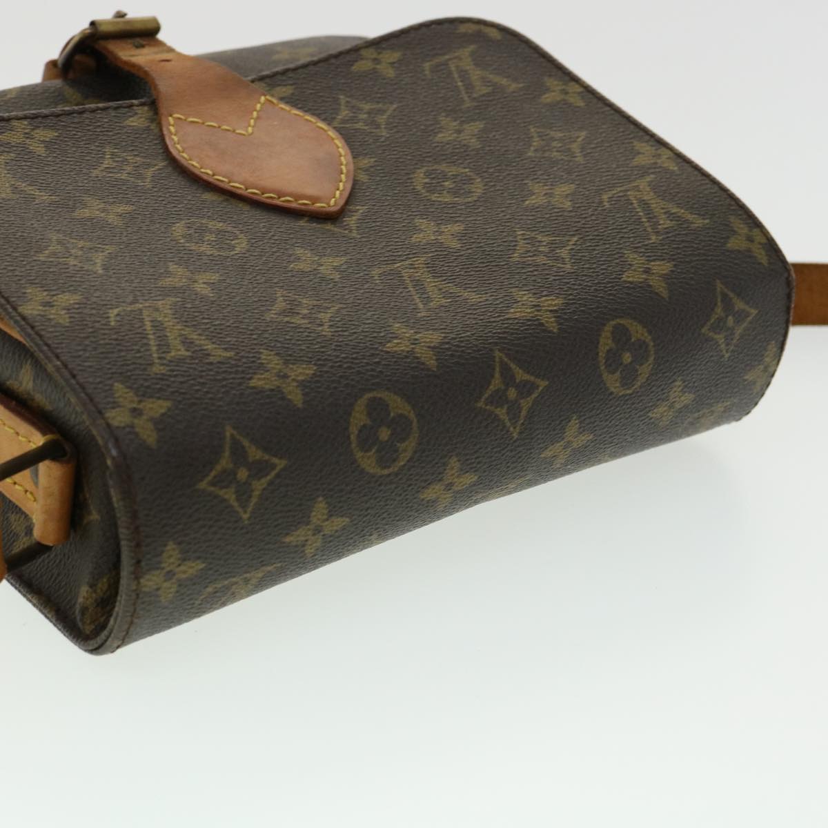 Louis Vuitton Brown Canvas Cartouchiere shoulder bag