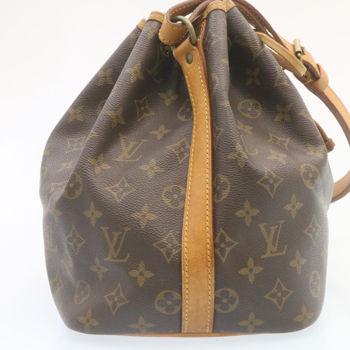 Louis Vuitton Brown Canvas Petit Noe shoulder bag