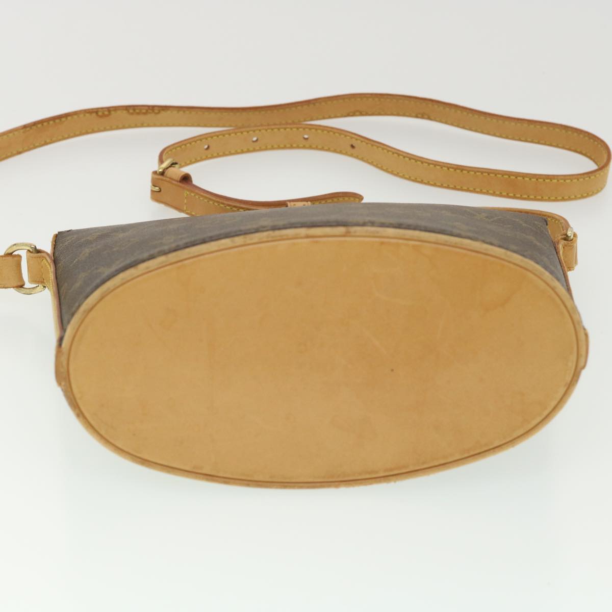 Louis Vuitton Brown Canvas Drouot shoulder bag
