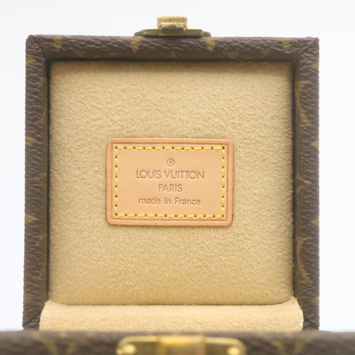 Louis Vuitton Gray Canvas Jewelry case wallet accessories