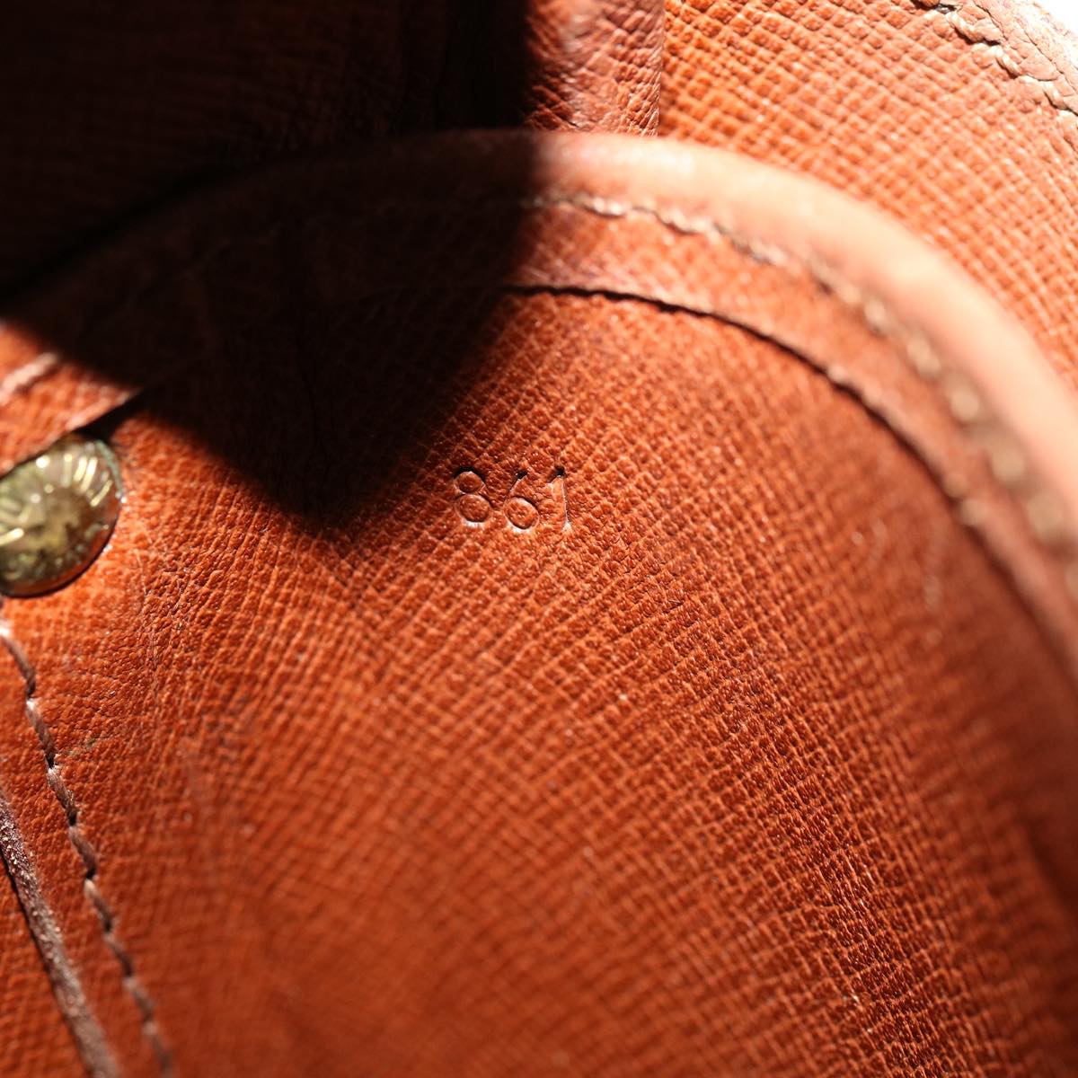 Louis Vuitton Brown Canvas Cartouchiere shoulder bag