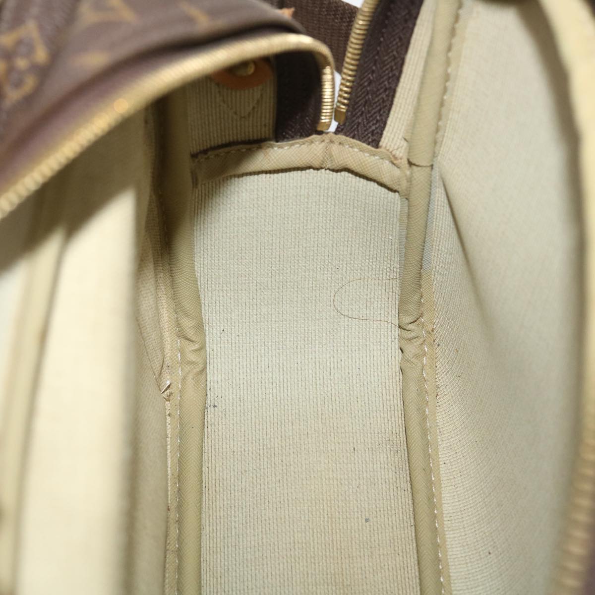 Louis Vuitton Brown Canvas Reporter shoulder bag