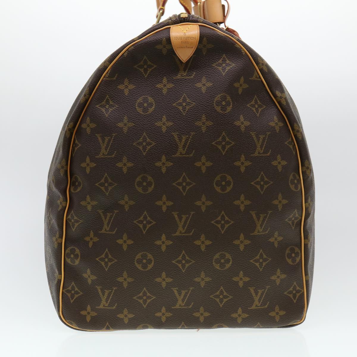 Louis Vuitton Brown Canvas Keepall 60 travel bag