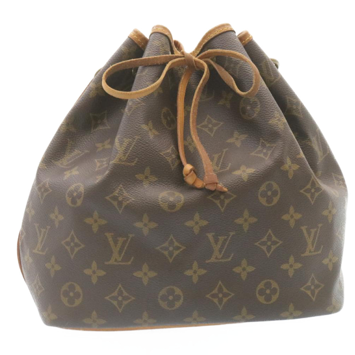 Louis Vuitton Brown Canvas Petit Noe shoulder bag