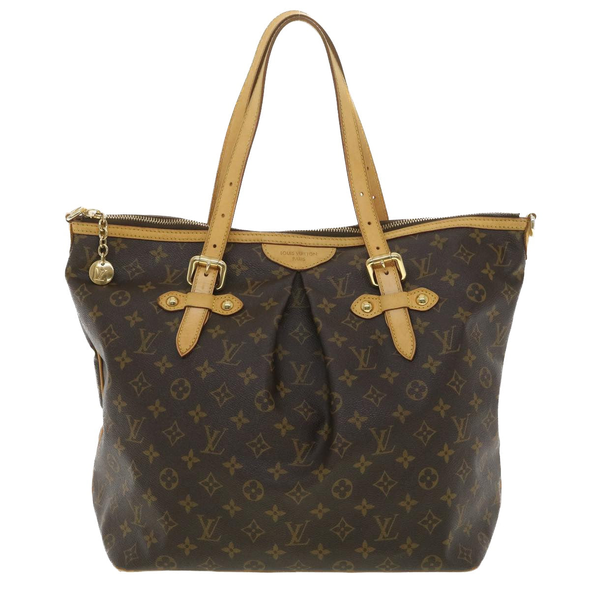 Louis Vuitton Brown Canvas Palermo shoulder bag