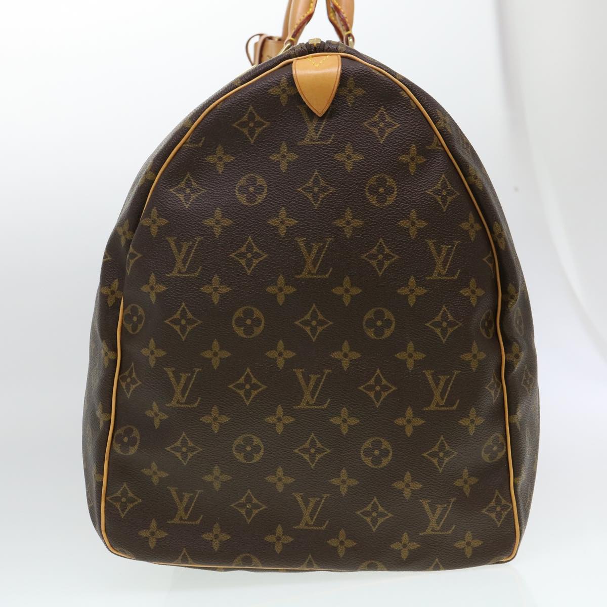 Louis Vuitton Brown Canvas Keepall 60 travel bag