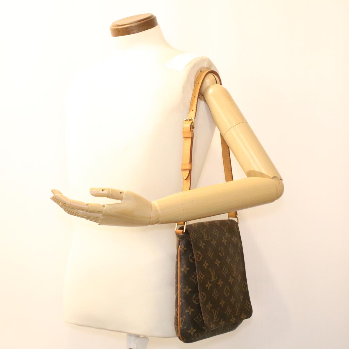 Louis Vuitton Brown Canvas Musette Salsa shoulder bag