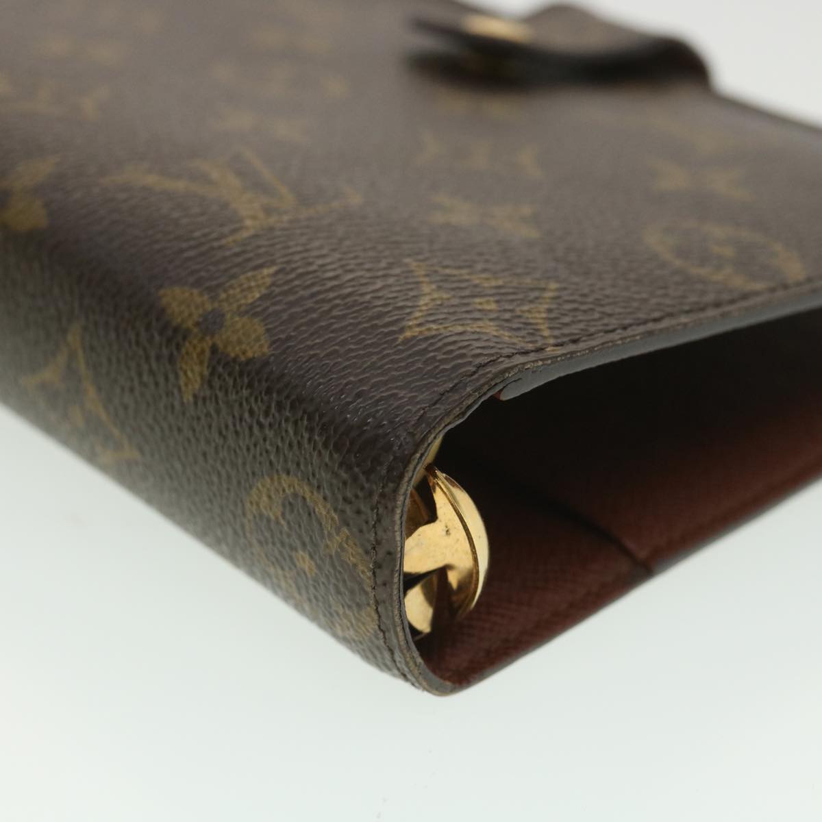 Louis Vuitton Brown Canvas Agenda cover wallet accessories
