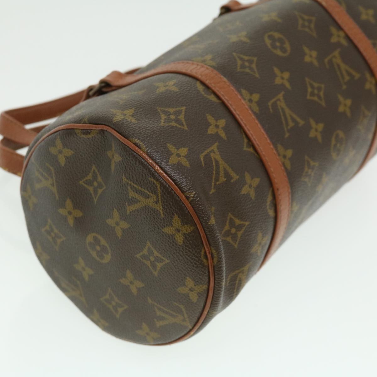 Louis Vuitton Brown Canvas Papillon 30 handbag bag