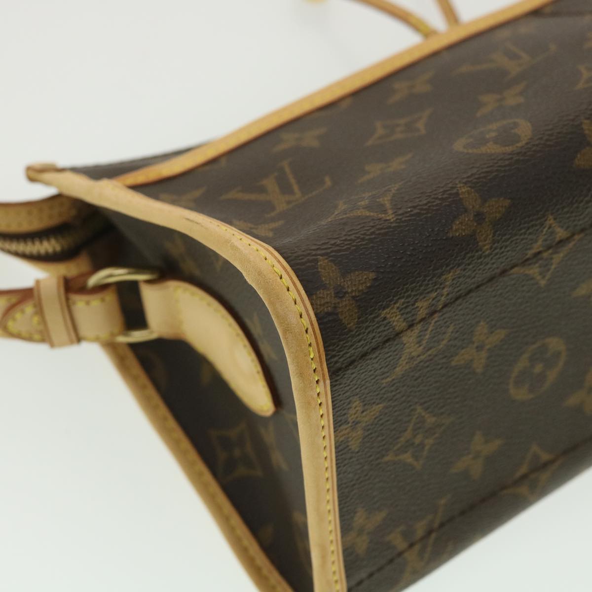 Louis Vuitton Brown Canvas Popincourt shoulder bag