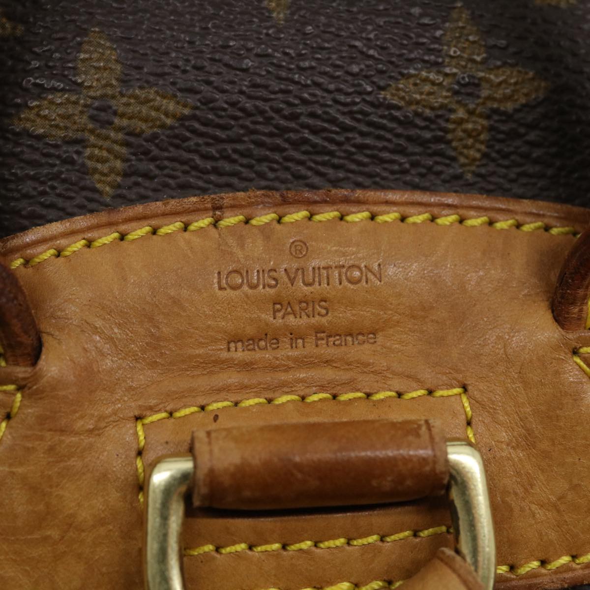 Louis Vuitton Gray Canvas Montsouris backpack bag