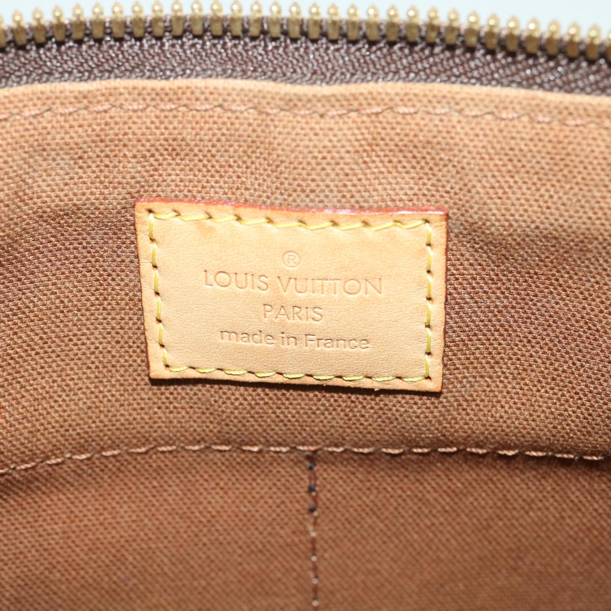 Louis Vuitton Brown Canvas Popincourt shoulder bag