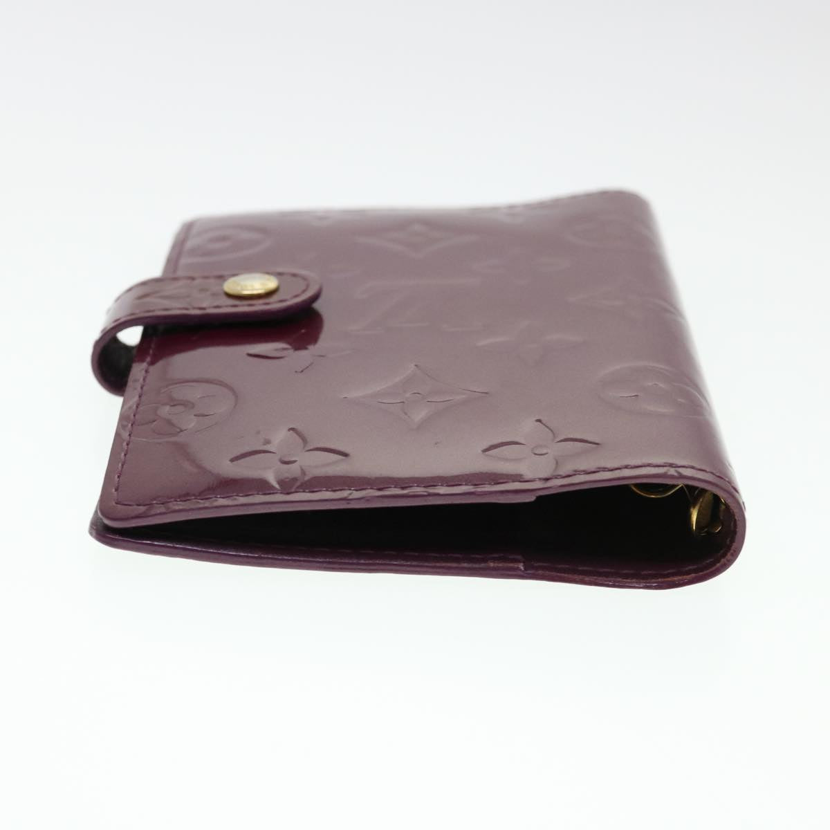 Louis Vuitton Bordeaux Patent leather Agenda cover wallet accessories