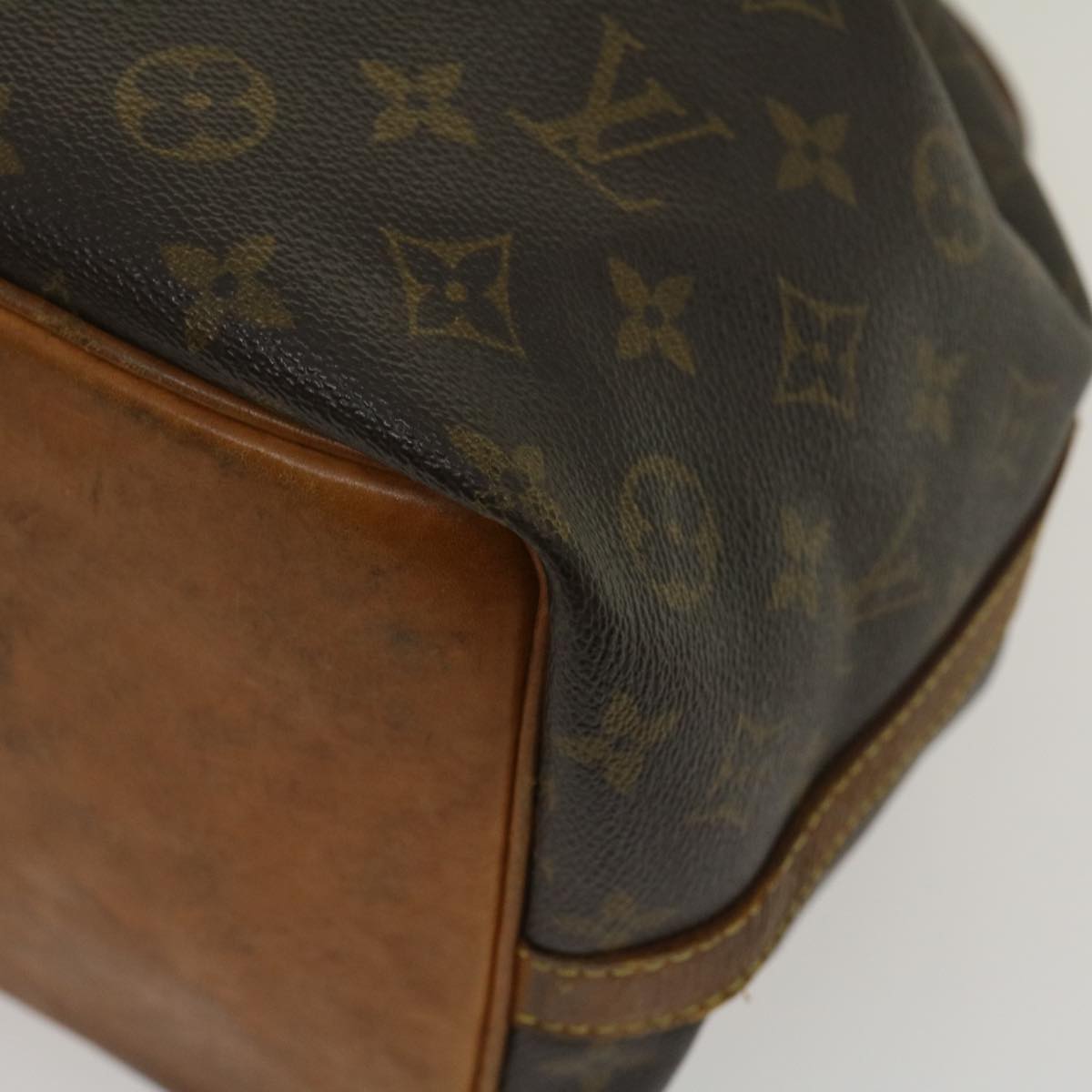 Louis Vuitton Brown Canvas Petit Noe shoulder bag