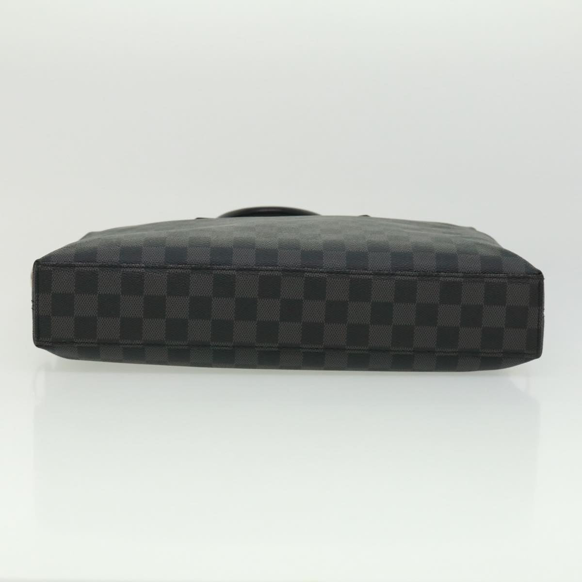 Louis Vuitton Black Canvas Porte documents Jour briefcase bag