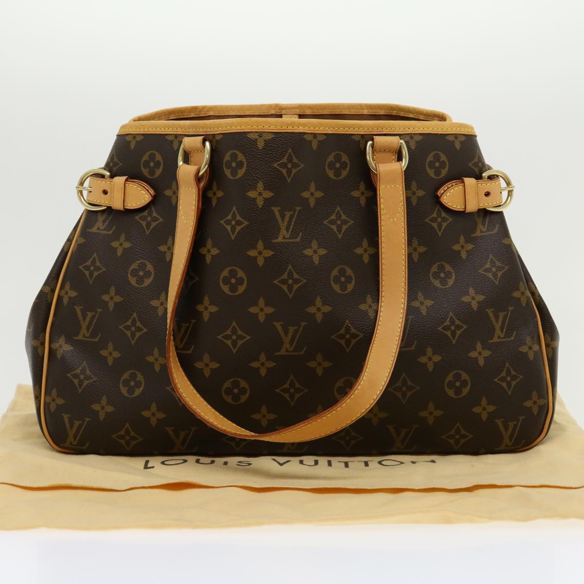 Louis Vuitton Brown Canvas Batignolles Horizontal tote bag