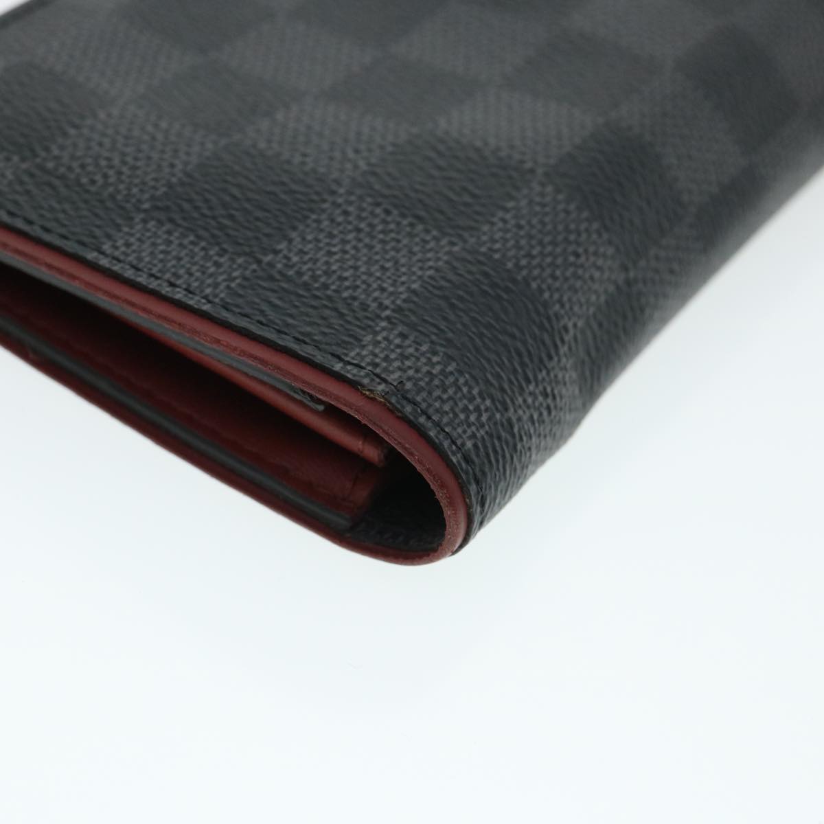 Louis Vuitton Black Canvas Brazza wallet accessories