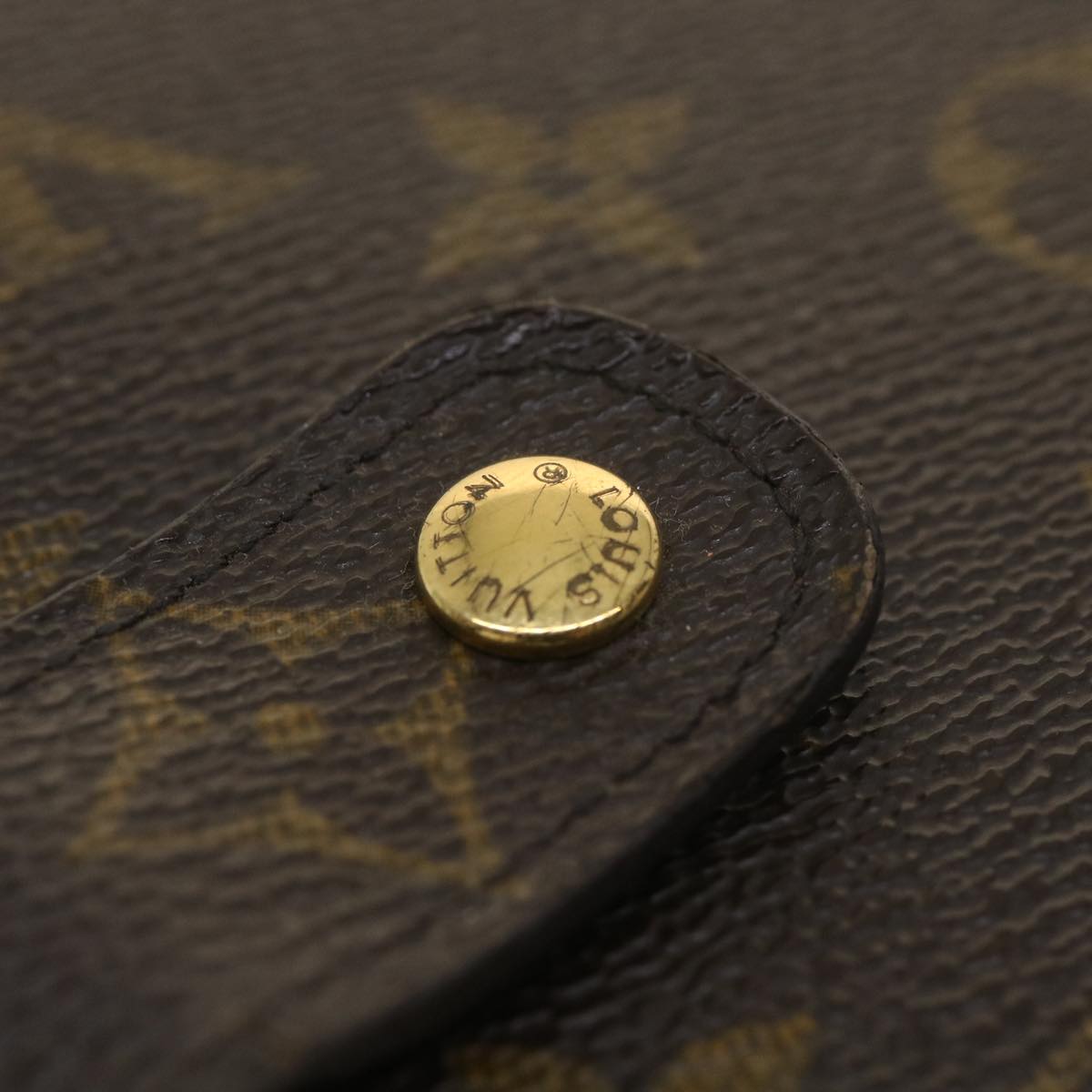 Louis Vuitton Brown Canvas Agenda cover wallet accessories