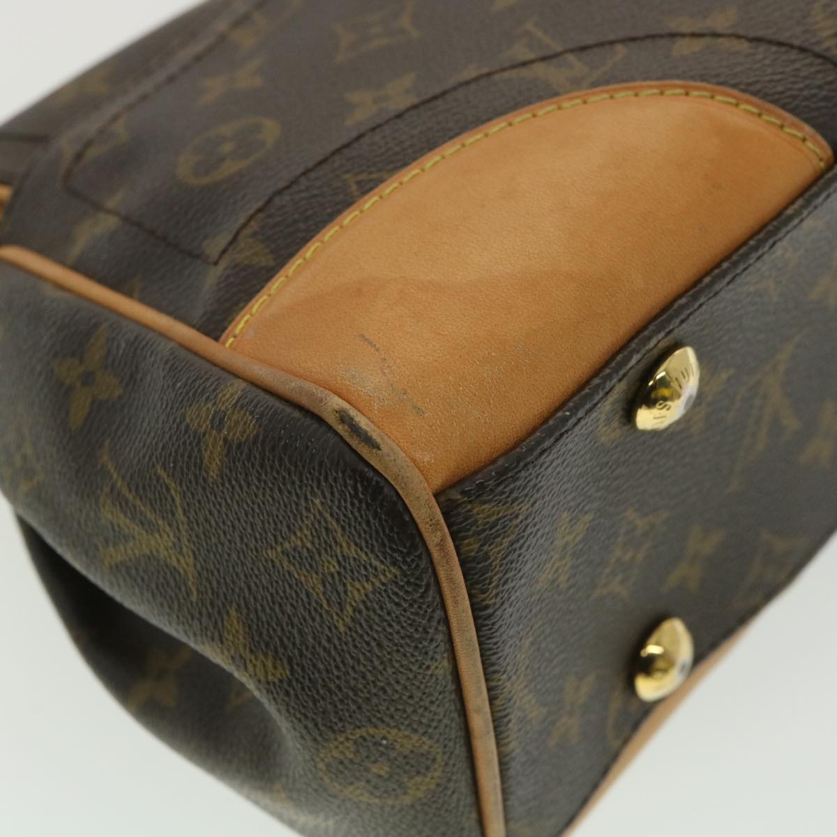 Louis Vuitton Brown Canvas Beverly shoulder bag