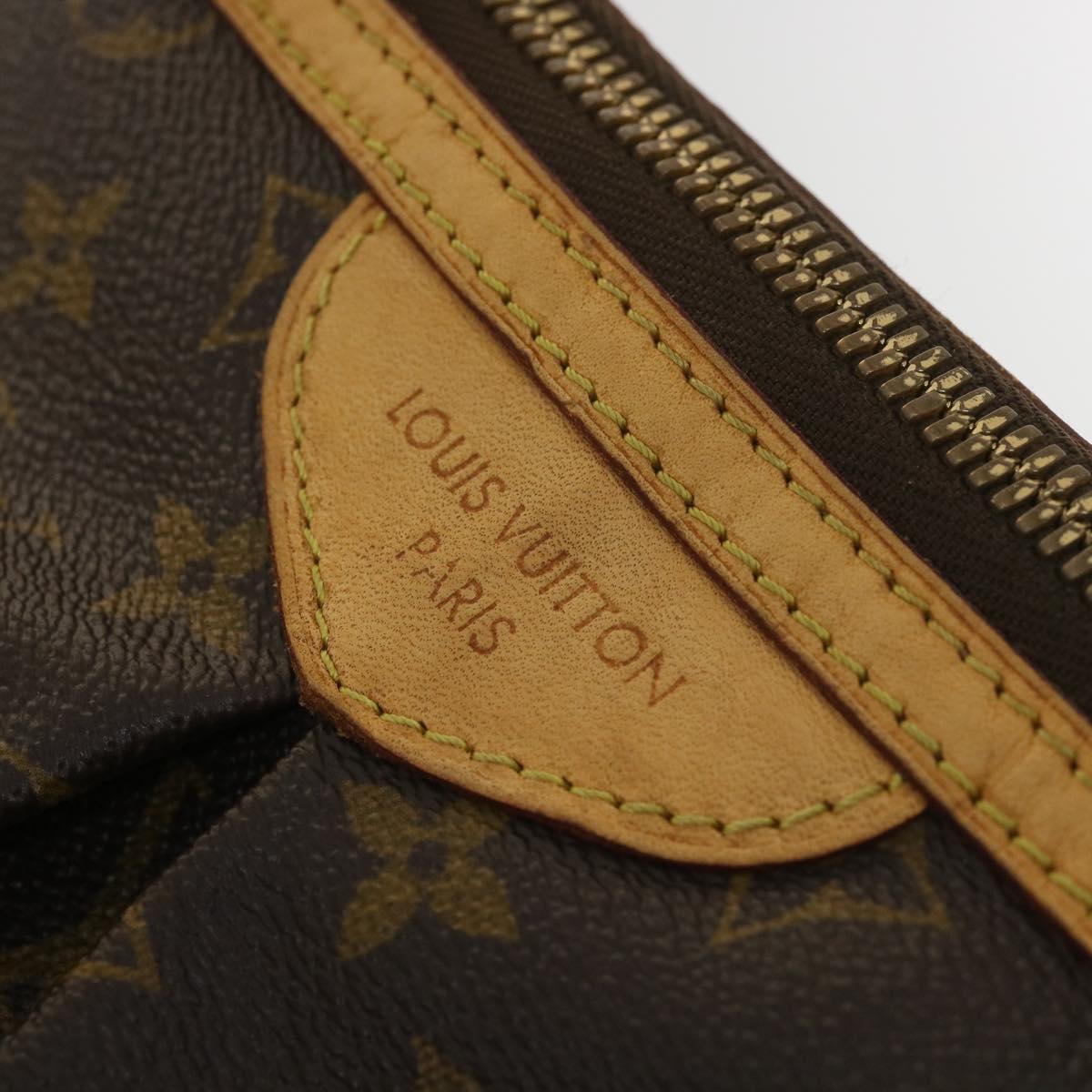 Louis Vuitton Brown Canvas Palermo shoulder bag