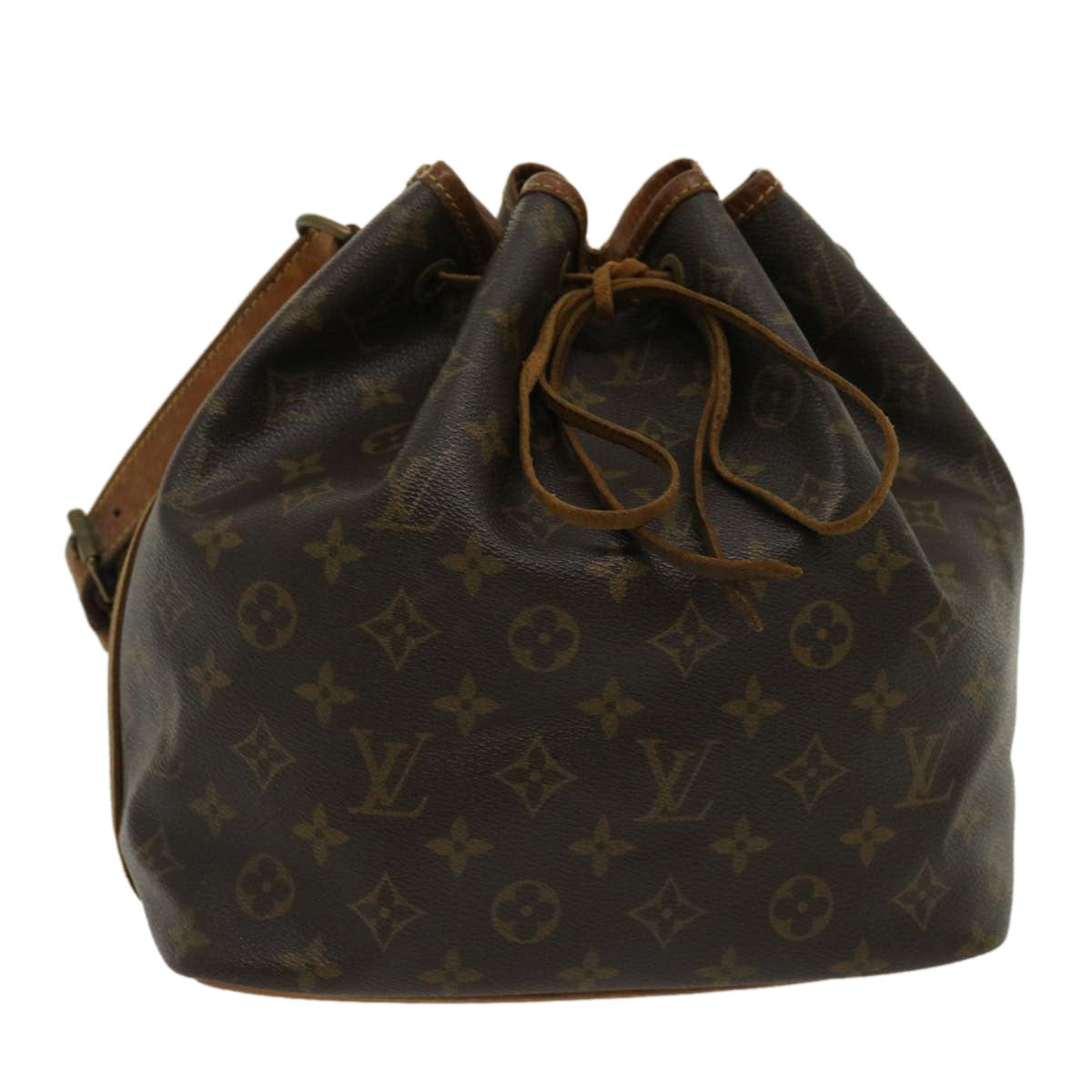 Louis Vuitton Brown Canvas Petit Noe shoulder bag