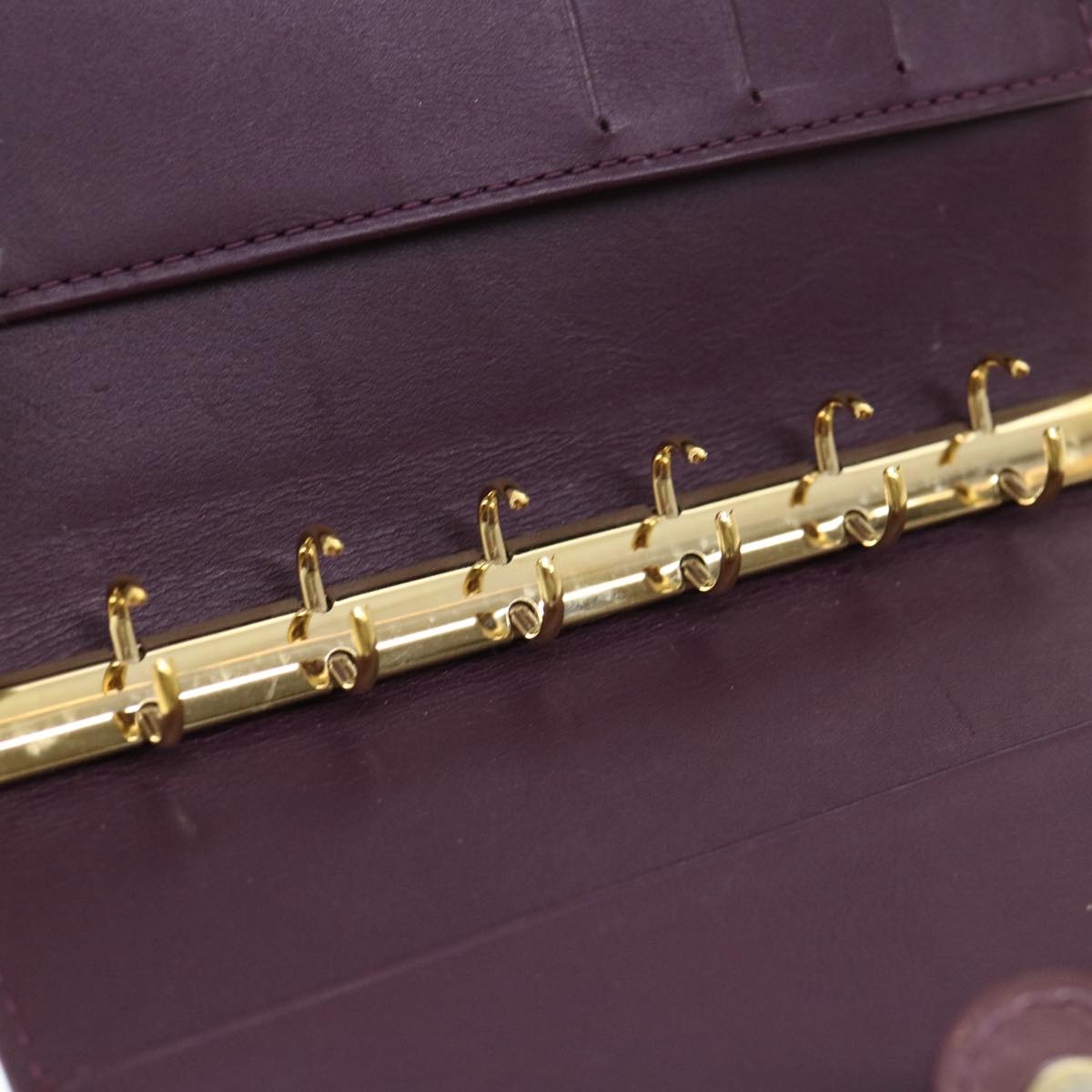 Louis Vuitton Bordeaux Patent leather Agenda cover wallet accessories