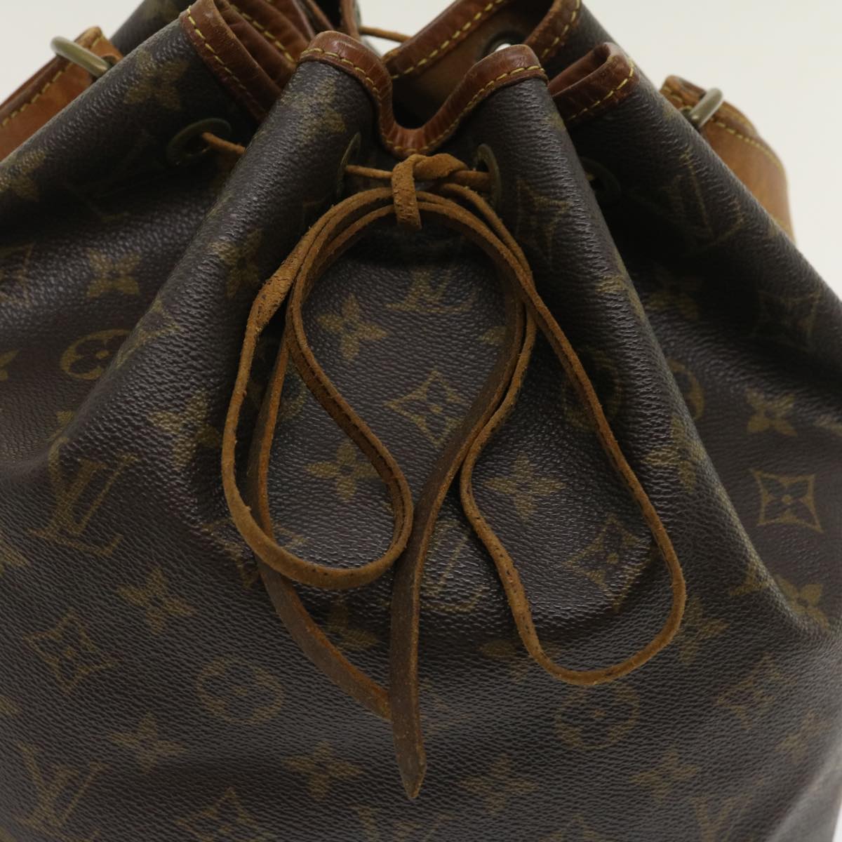 Louis Vuitton Brown Canvas Petit Noe shoulder bag