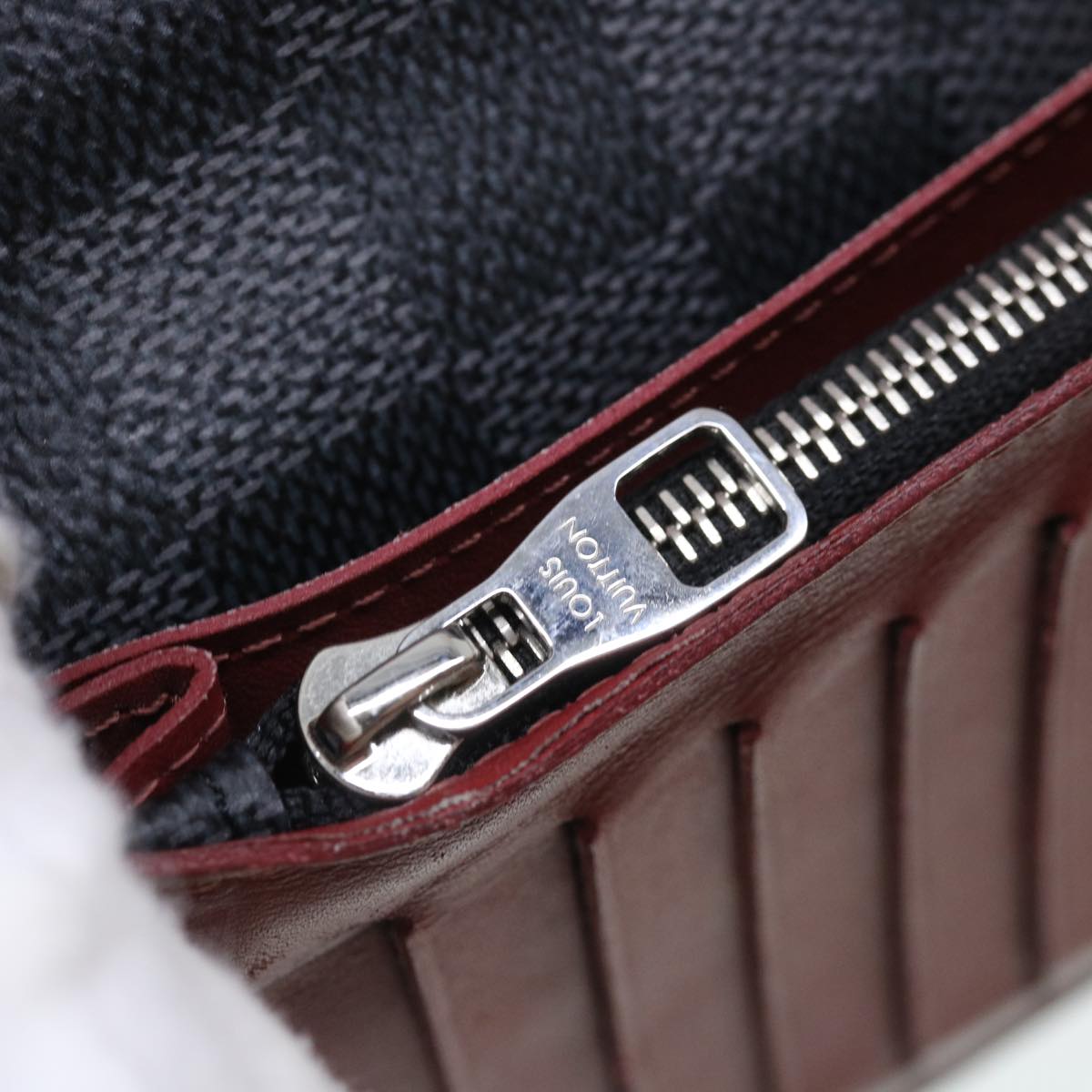 Louis Vuitton Black Canvas Brazza wallet accessories