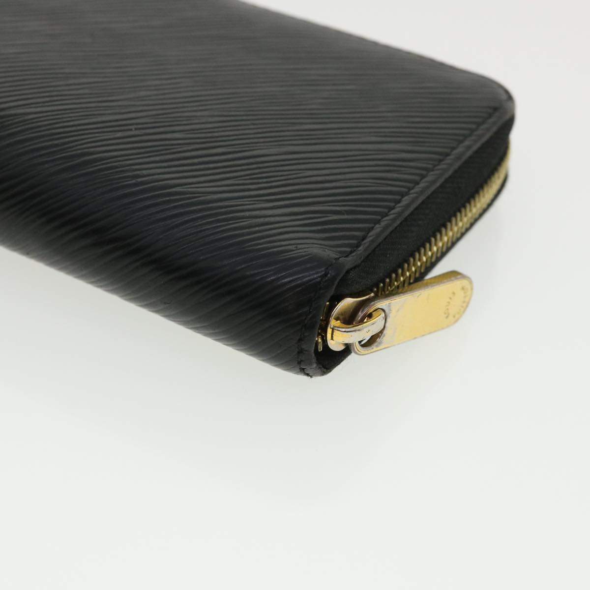 Louis Vuitton Black Leather Portefeuille zippy wallet accessories