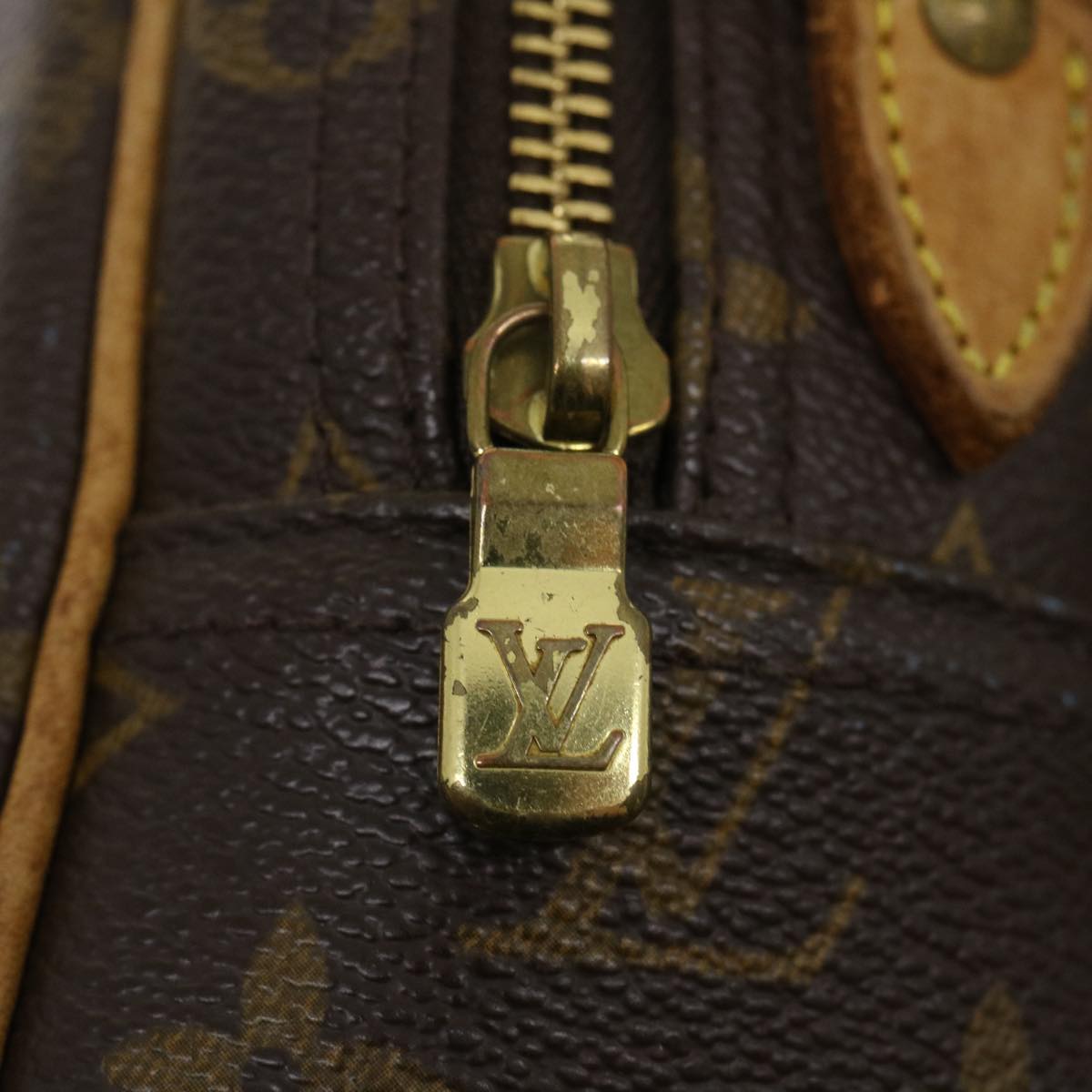 Louis Vuitton Brown Canvas Reporter shoulder bag