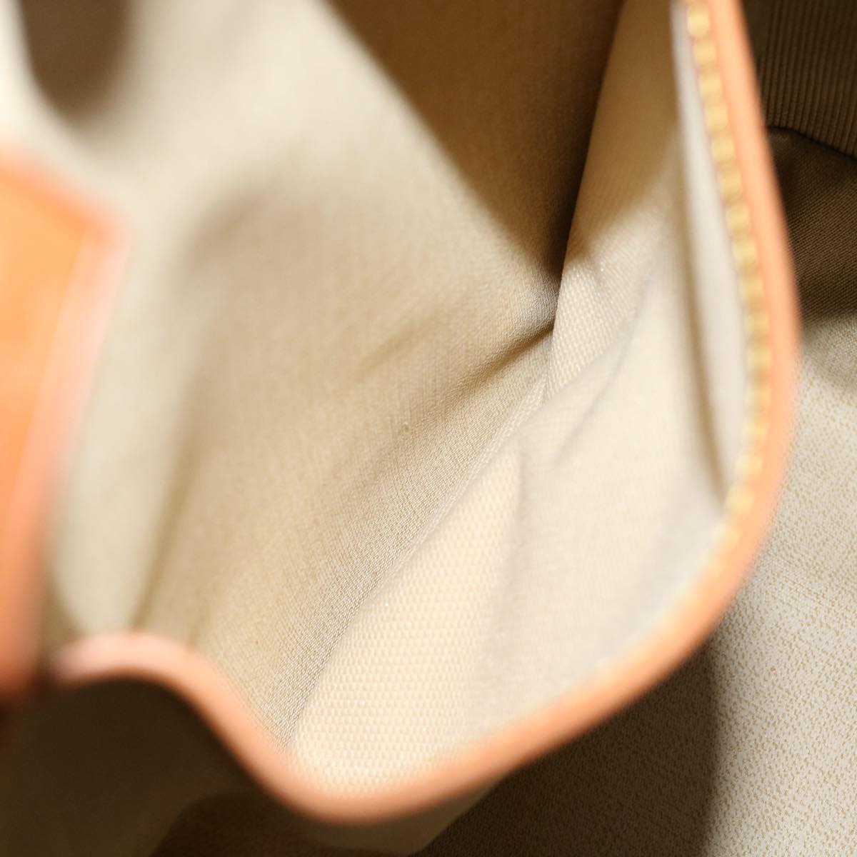 Louis Vuitton Brown Canvas Deauville handbag bag