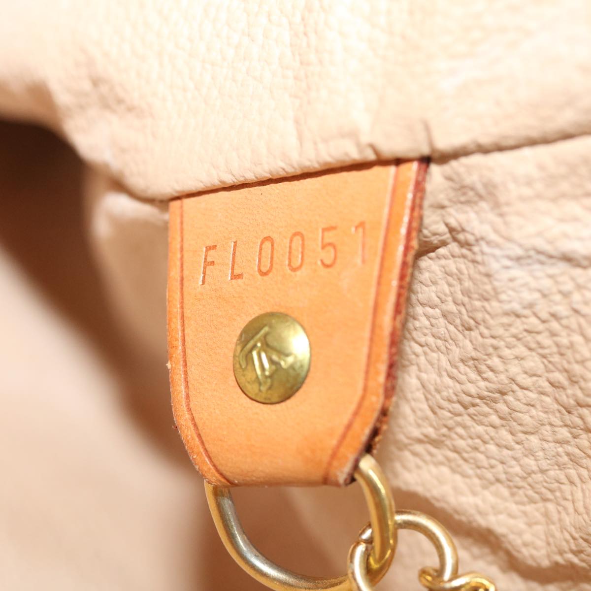 Louis Vuitton Brown Canvas Bucket shoulder bag