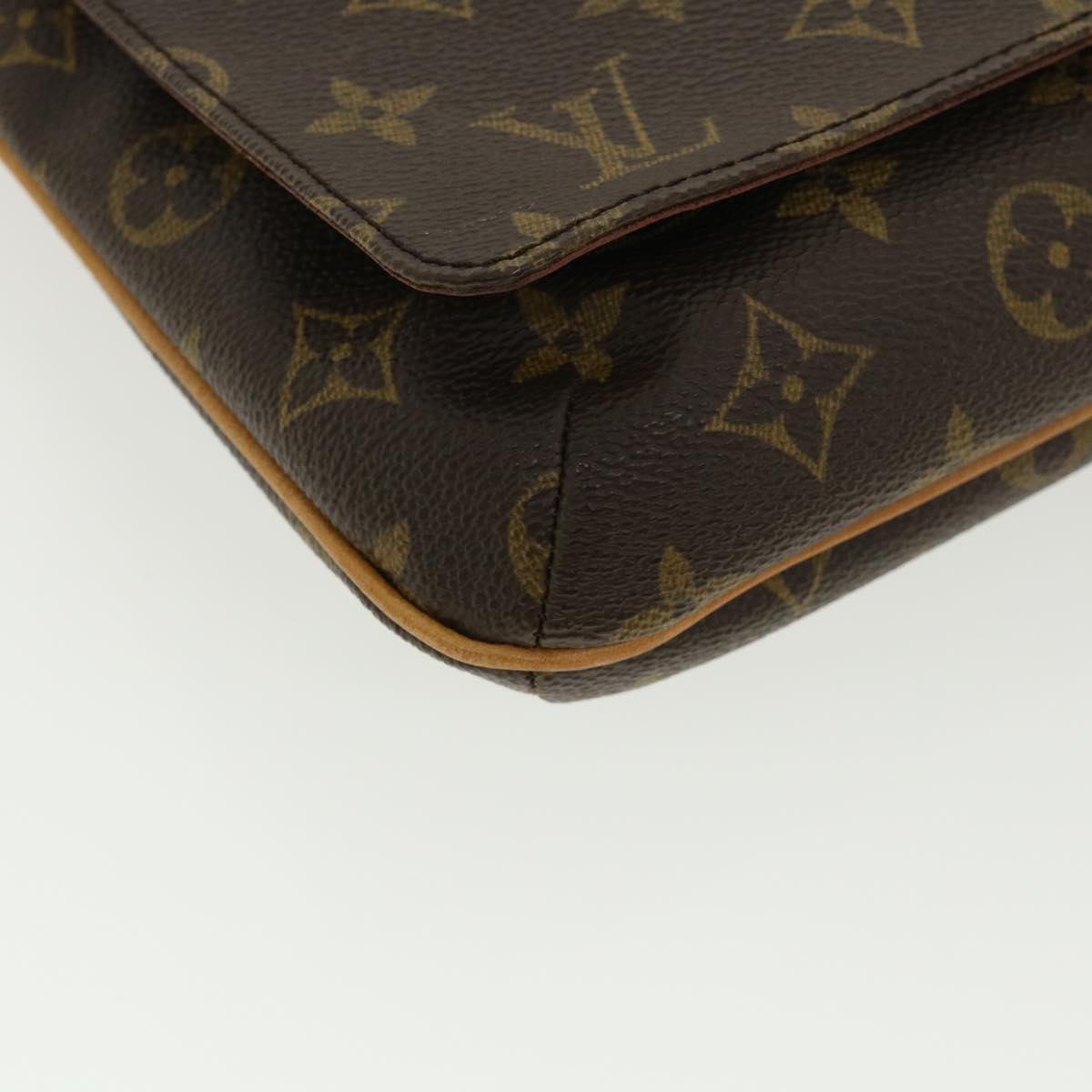 Louis Vuitton Brown Canvas Musette Tango shoulder bag