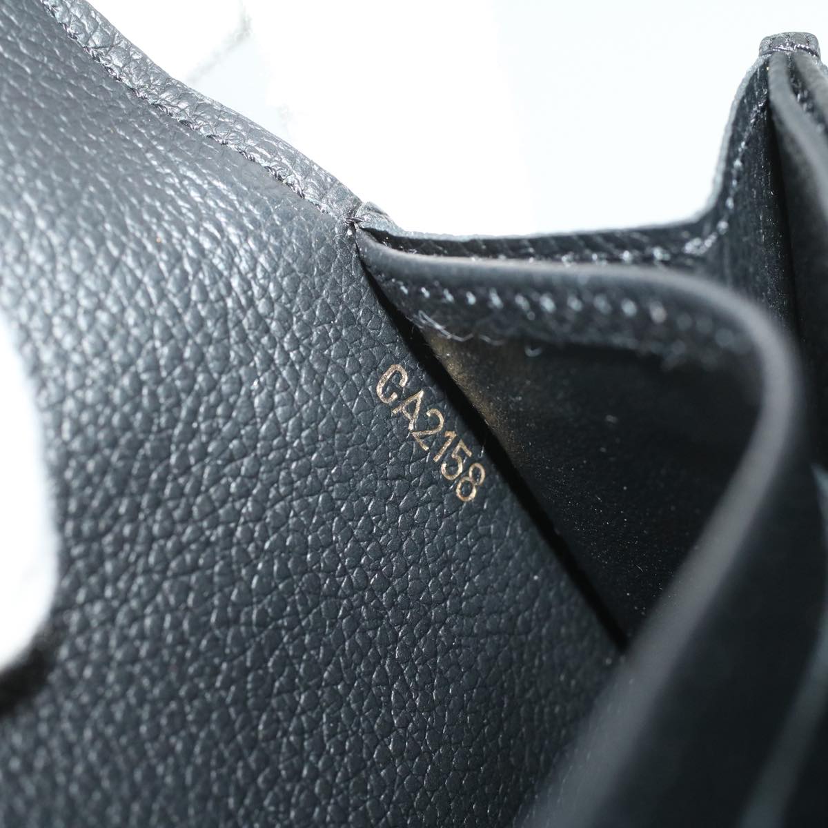 Louis Vuitton Black Canvas  wallet accessories