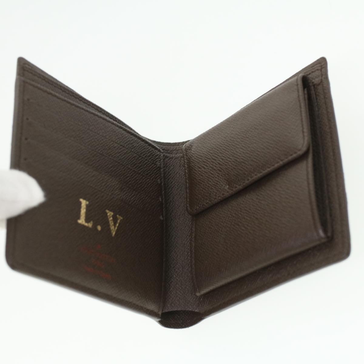 Louis Vuitton Brown Canvas Marco wallet accessories