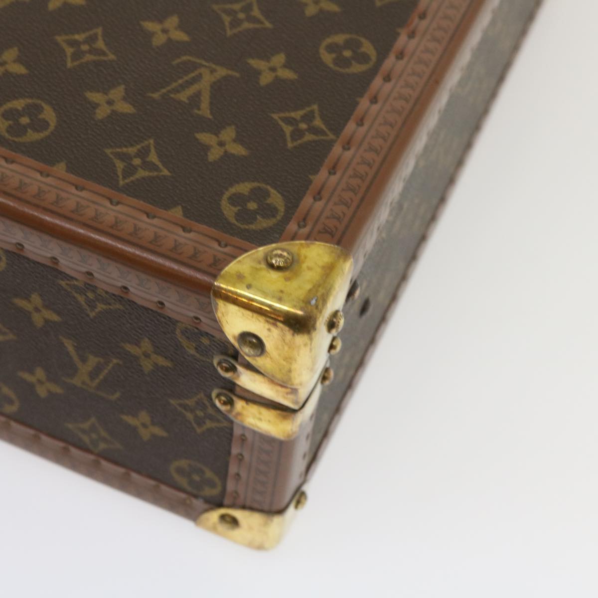 Louis Vuitton Brown Canvas Cotteville 40 travel bag