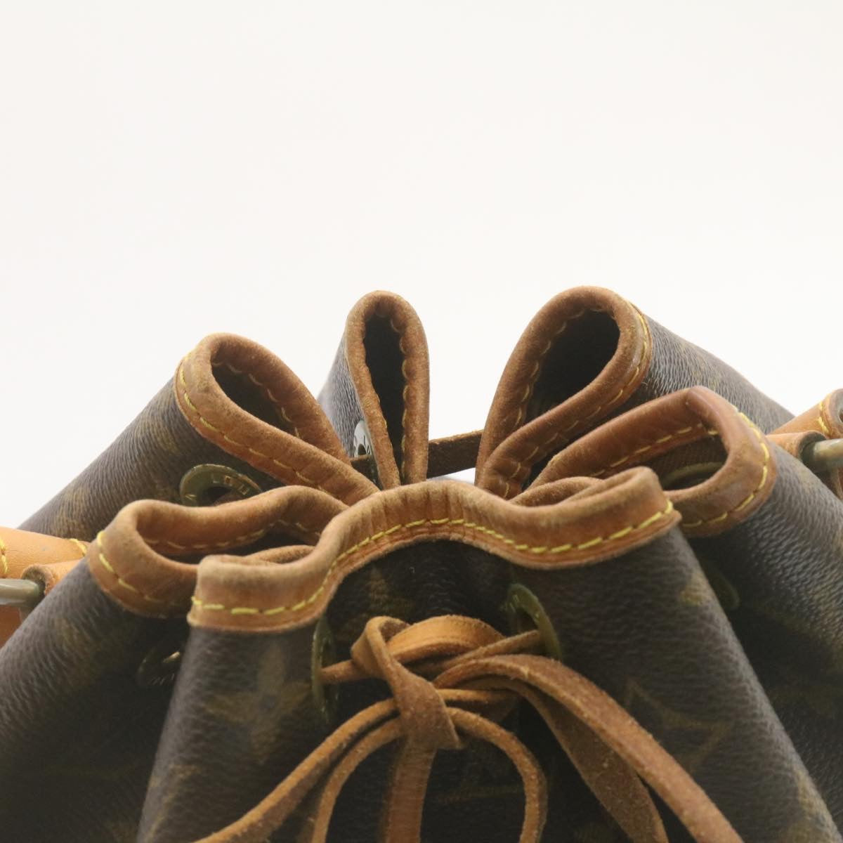 Louis Vuitton Brown Canvas Petit Noe shoulder bag