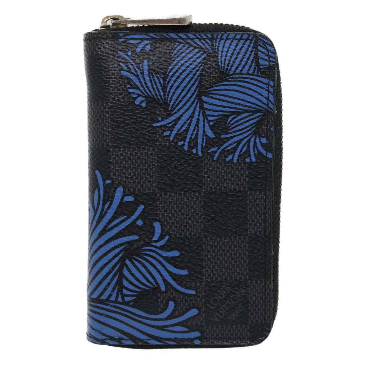 Louis Vuitton Blue Canvas Christopher wallet accessories