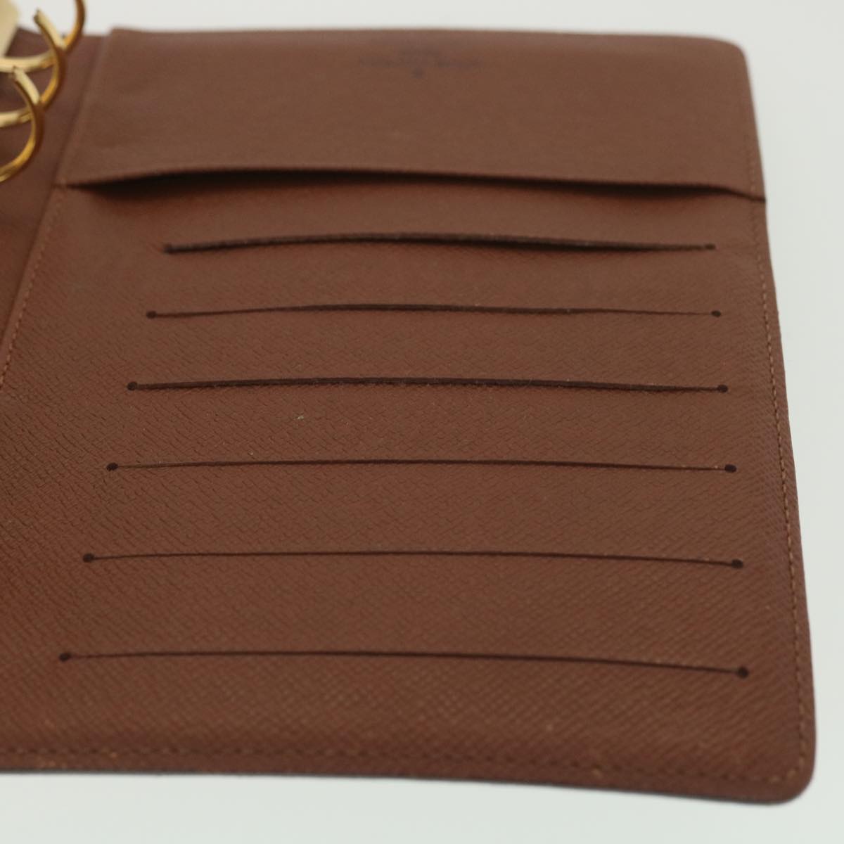 Louis Vuitton Brown Canvas Agenda cover wallet accessories