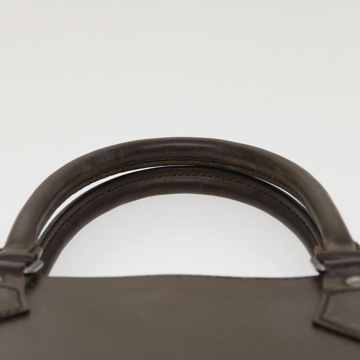 Louis Vuitton Brown Leather Sac plat handbag bag