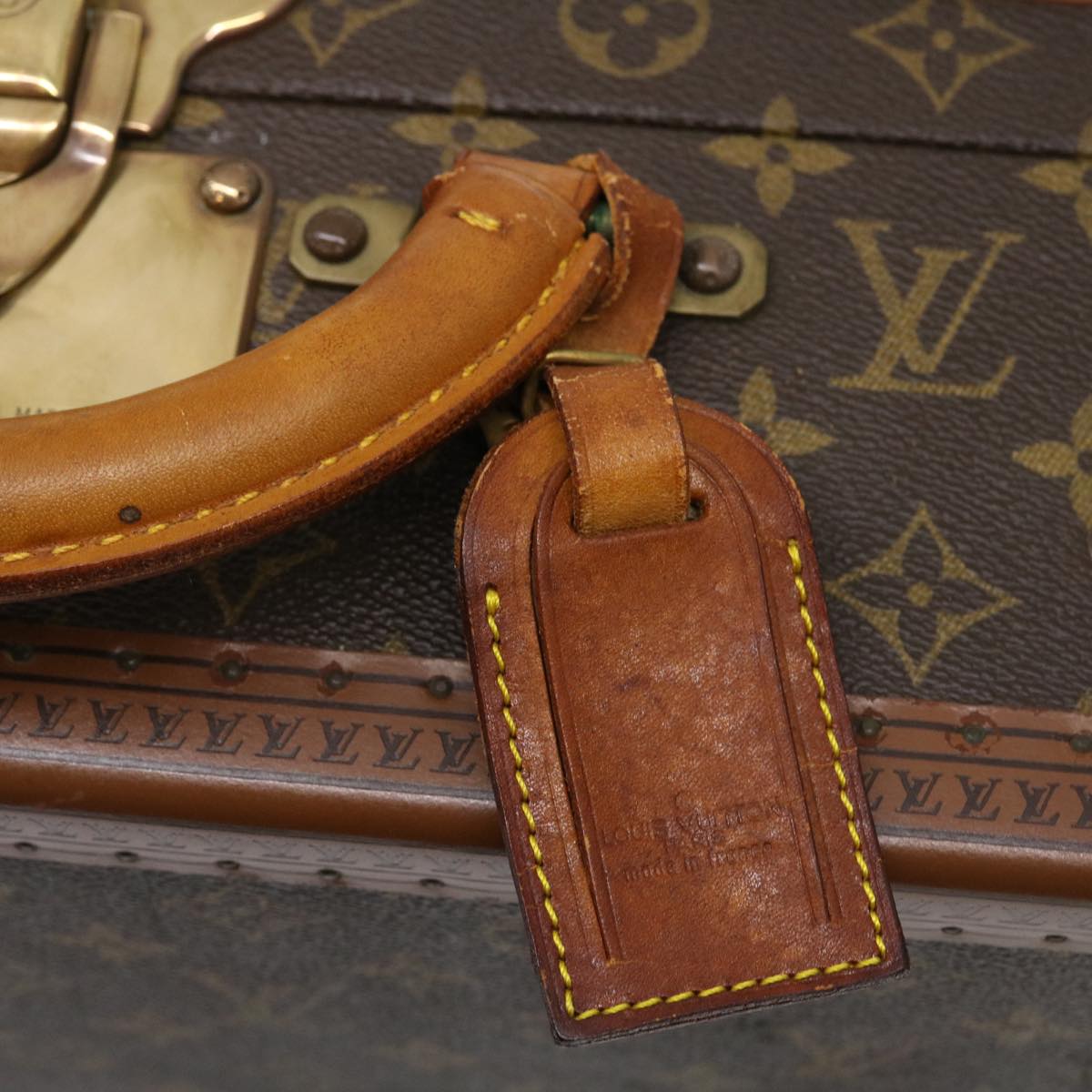 Louis Vuitton Brown Canvas Cotteville 40 travel bag