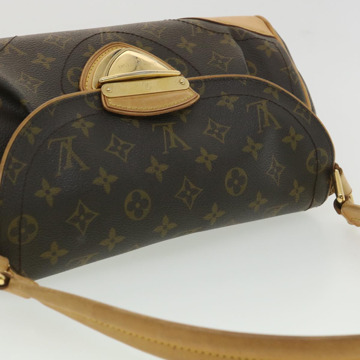 Louis Vuitton Brown Canvas Beverly shoulder bag