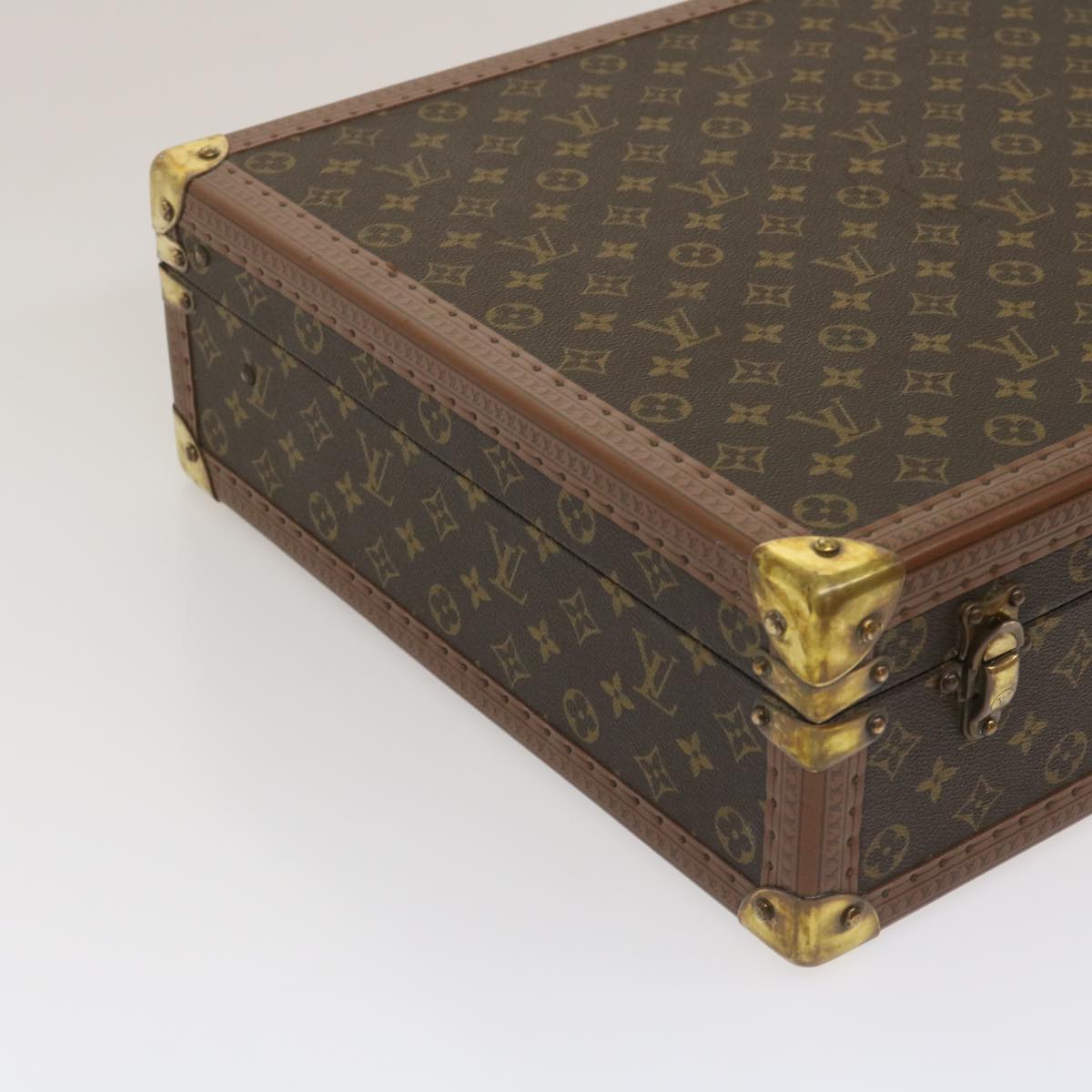 Louis Vuitton Brown Canvas Cotteville 40 travel bag