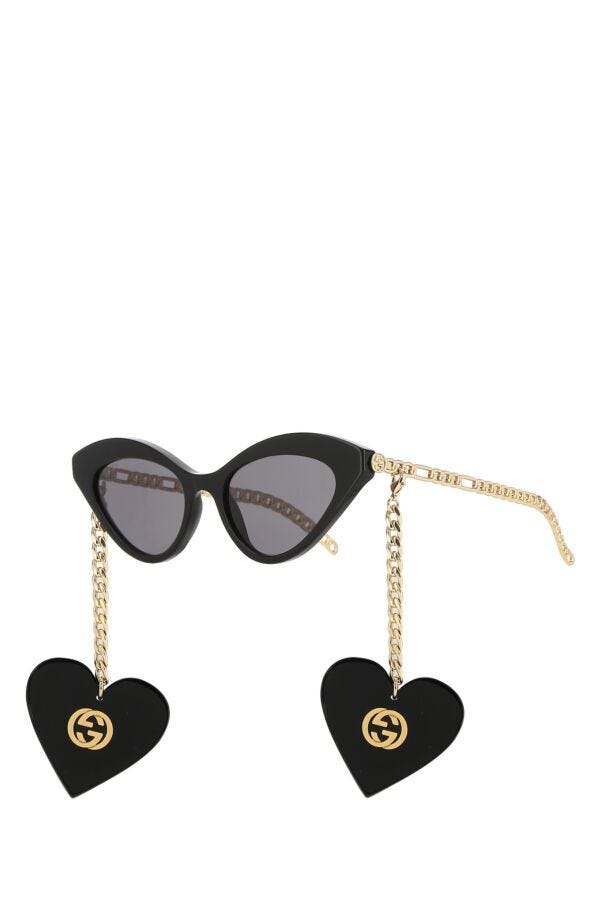 Gucci Woman Two-Tone Acetate And Metal Sunglasses