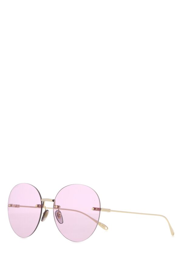 Gucci Woman Gold Metal Sunglasses