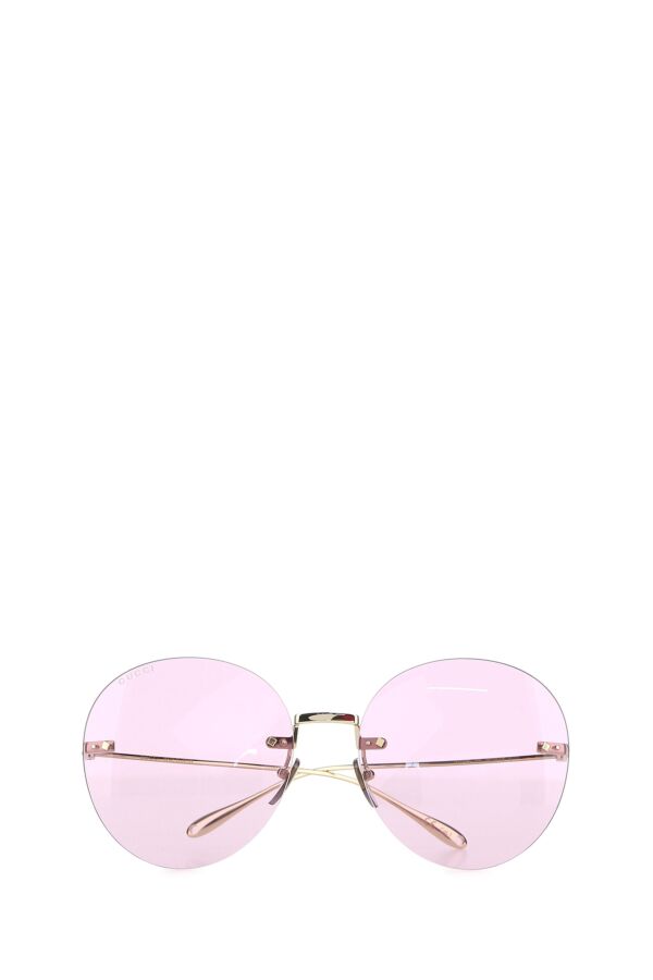 Gucci Woman Gold Metal Sunglasses